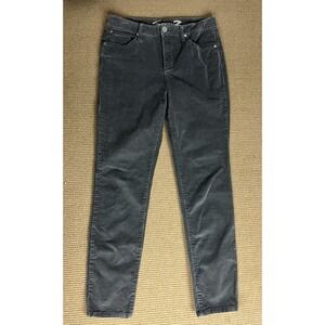 Seven7 Corduroy Pants Women's Size 8 Ultra High‎ Rise Skinny Gray